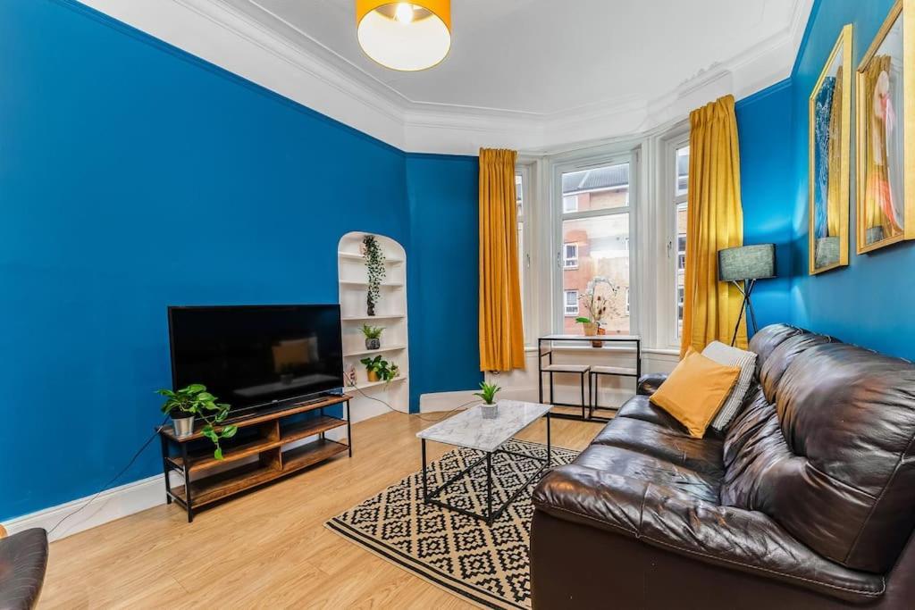 Traditional 1-Bed Flat In Southside Glasgow Exteriér fotografie